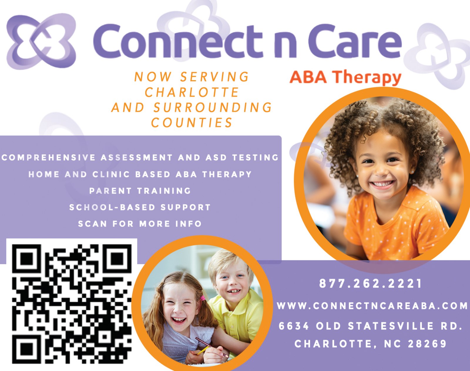 Connect n Care ABA Therapy ad