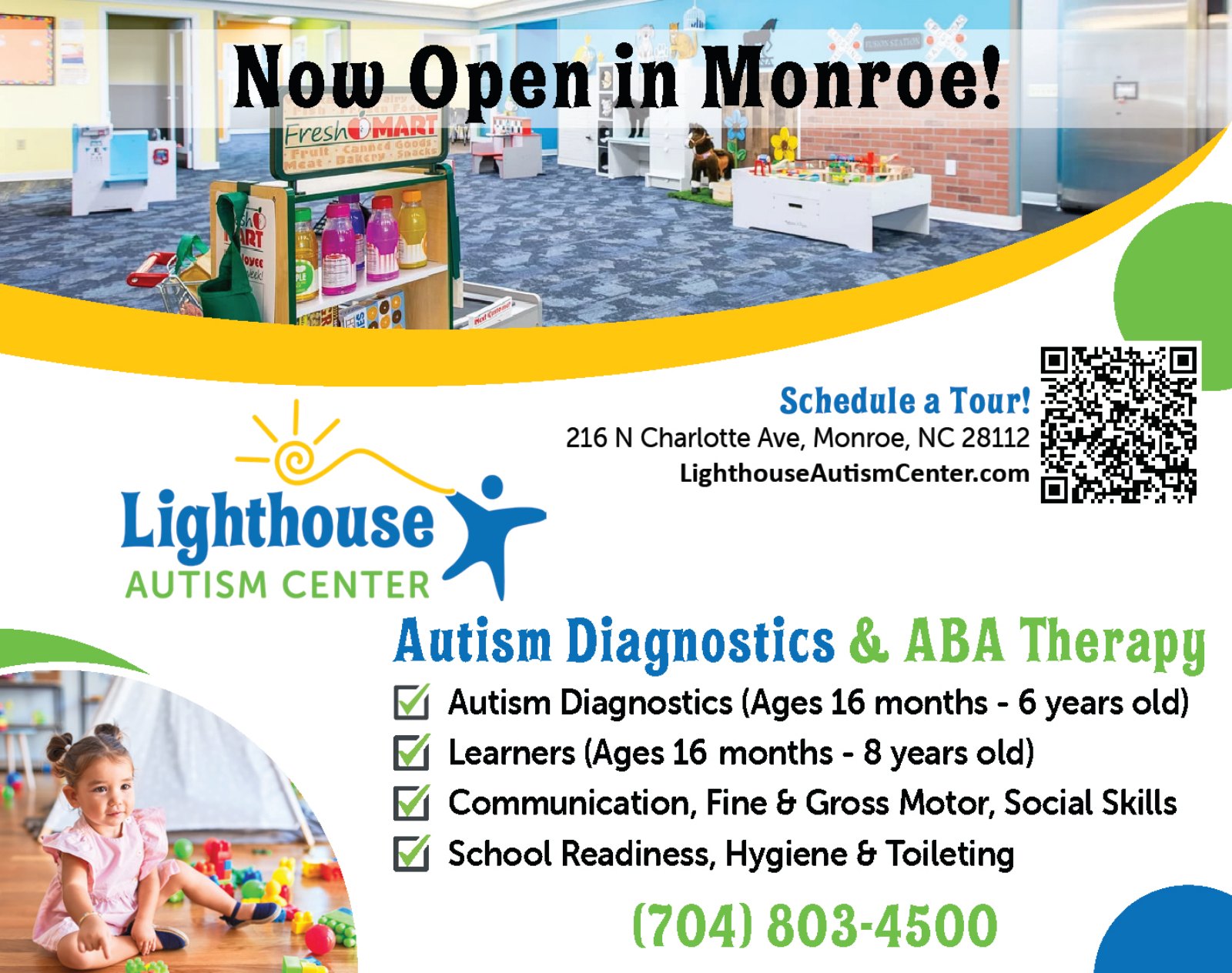 Lighthouse Autism Center ad