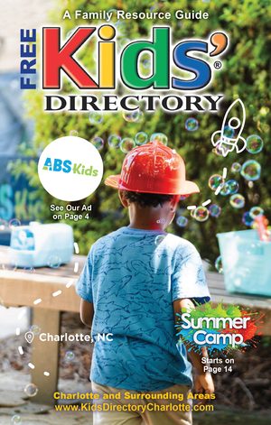 Kids' Directory Charlotte April 2026 cover